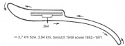 Streckenführung 1948 und 1952-71